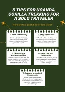 Uganda Gorilla Trekking for a Solo Traveler