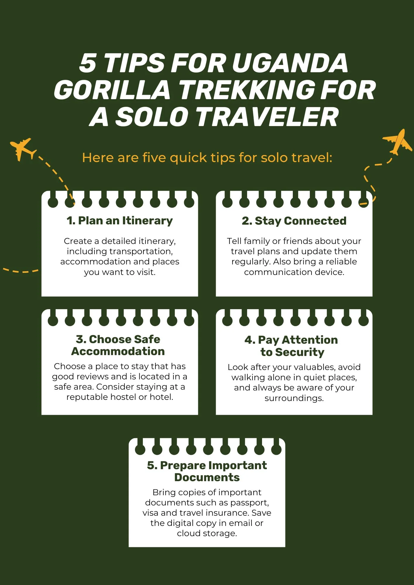 Uganda Gorilla Trekking for a Solo Traveler