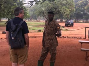French-speaking safari guide in Uganda