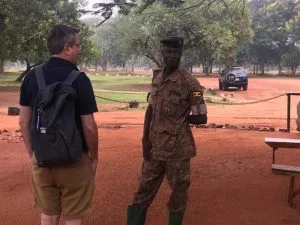 French-speaking safari guide in Uganda