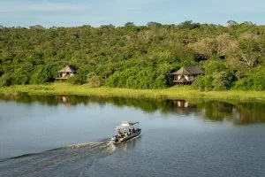 Lake Rwanyakazinga in Akagera National Park