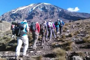 Kilimanjaro Crowded