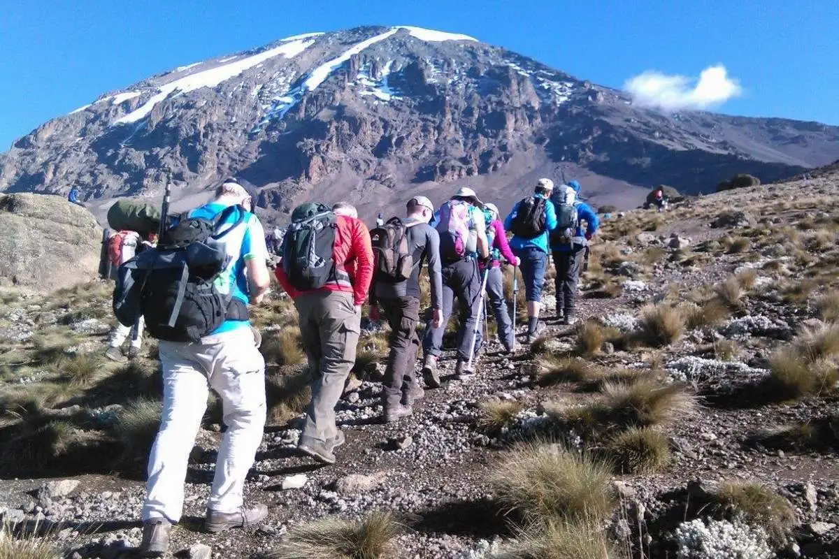 Kilimanjaro Crowded