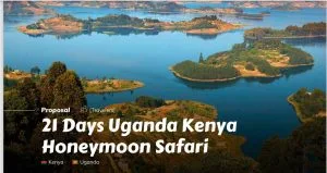 Safari Itineraries