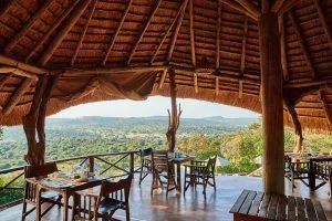 Mihingo Lodge in Lake Mburo National Park