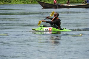 Kayaking in Uganda