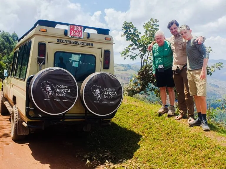 Driving Distance and Time from Kampala to Bwindi