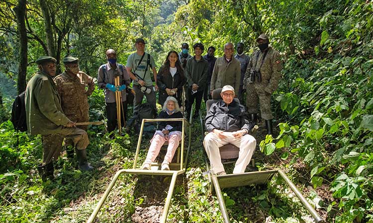 Gorilla trekking for the Elderly and Disabled