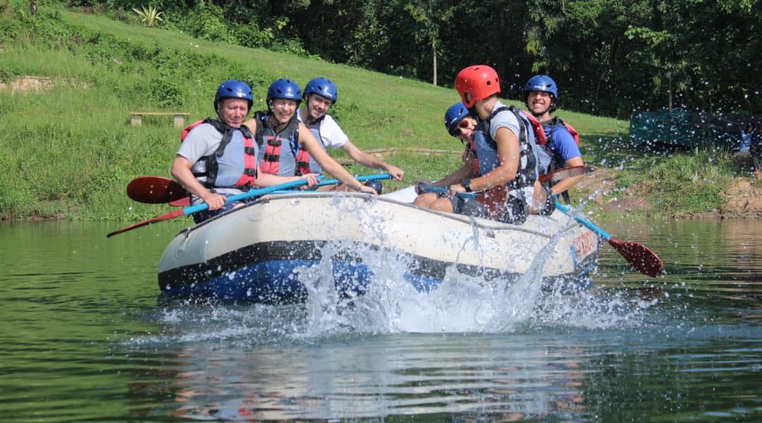 Rafting on the Nile during one of the best adventure safaris in Uganda