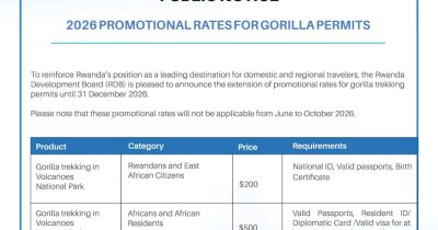 Book Gorilla Permit Rwanda