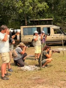 Guests on a 9 Days Photography Tour in Uganda with Native AFrica Tours