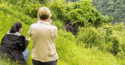 Guests on a Gorilla Habituation Experience in Bwindi With Native Africa Tours
