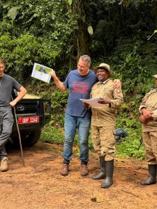 Our guest awarded a gorilla certificate after trekking the gorillas in Bwindi