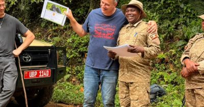 Our guest awarded a gorilla certificate after trekking the gorillas in Bwindi