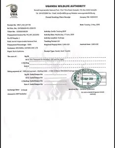 Cancellation and refunds for gorilla permits in Uganda gorilla trekking in Bwindi forest