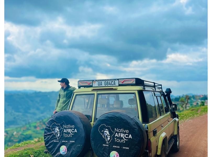 Solo Tourist on an Off the beaten path safari in Uganda remote Bwindi Forest national park safari
