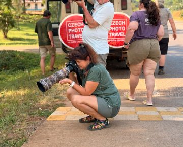 Nature Photographers on a 10 Days wildlife Safari with Native Africa Tours