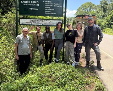 Native Africa Tours Guests on a 4 Days Budongo & Murchison Safari joined group Tour